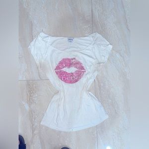 White Bebe shirt